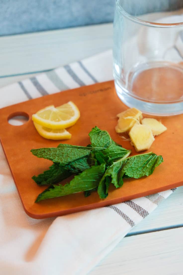 Lemon Ginger Mint Tea 