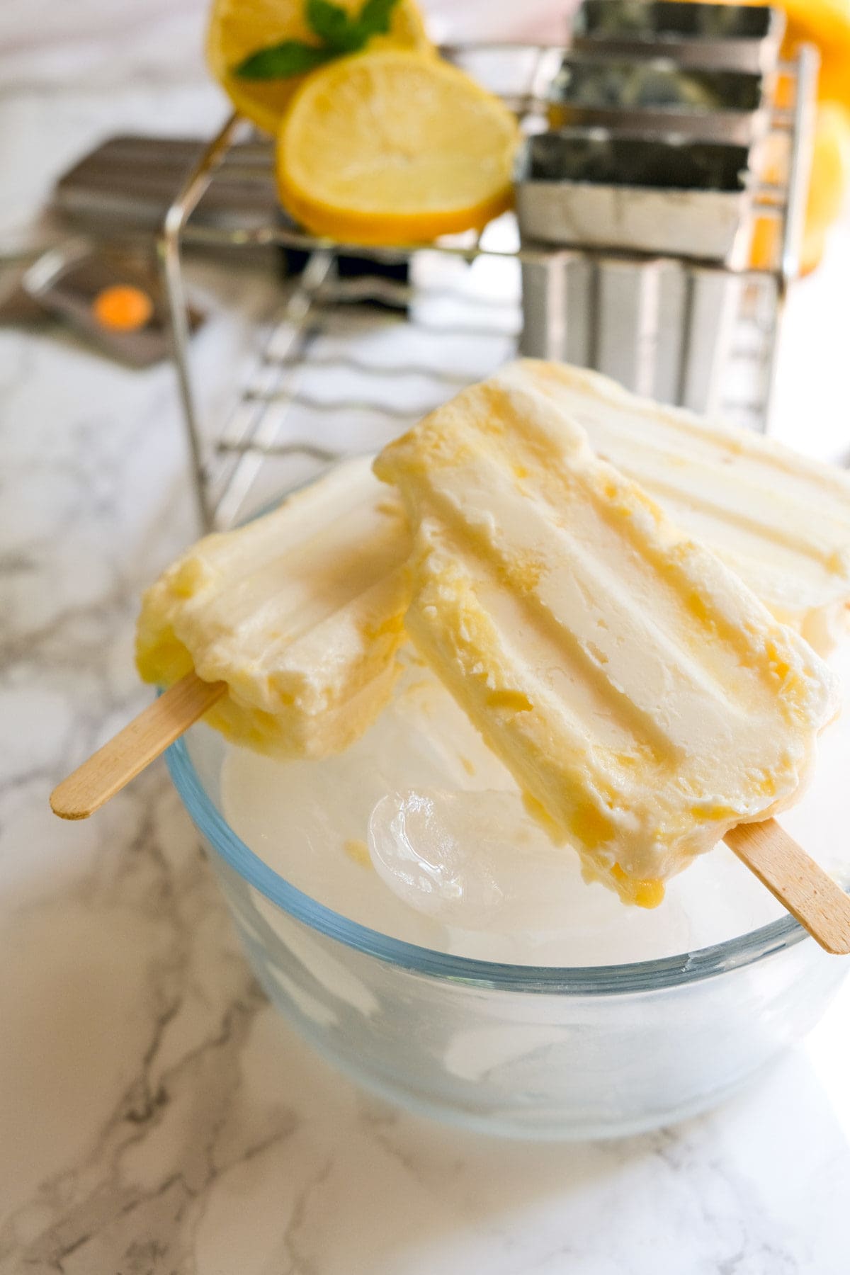 lemon curd ice pops
