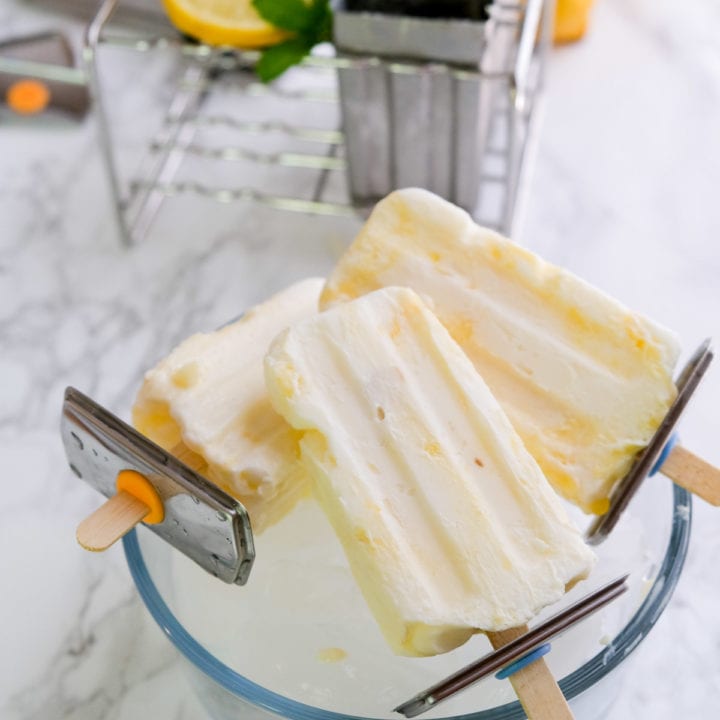Easy Lemon Curd Yogurt Ice Pops-image