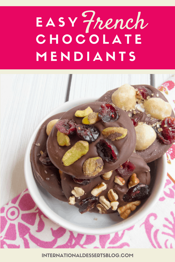 These French chocolate mendiants are easy, delicious, and healthy!