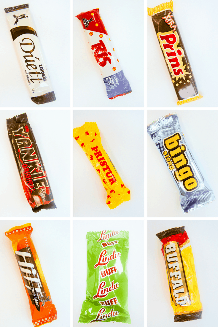 A review of 9 Icelandic candy bars!