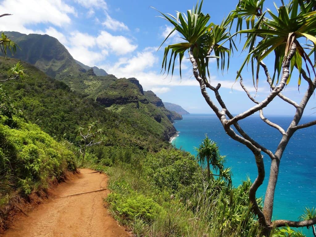 hiking options in the beautiful Hawaiian island of Kauai 