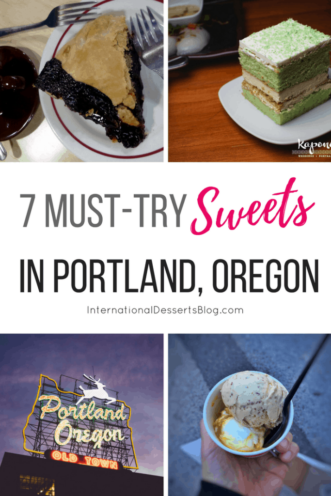 Don't leave Portland, Oregon without trying these 7 cakes, pies, pastries, and other sweet treats!