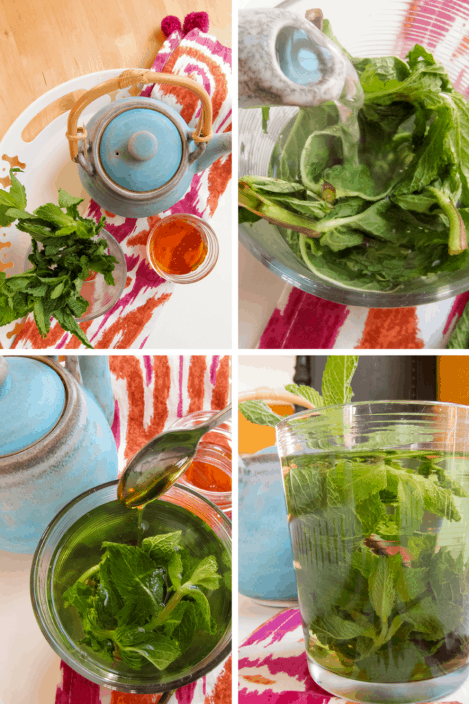 How to make refreshing hot Dutch mint tea!