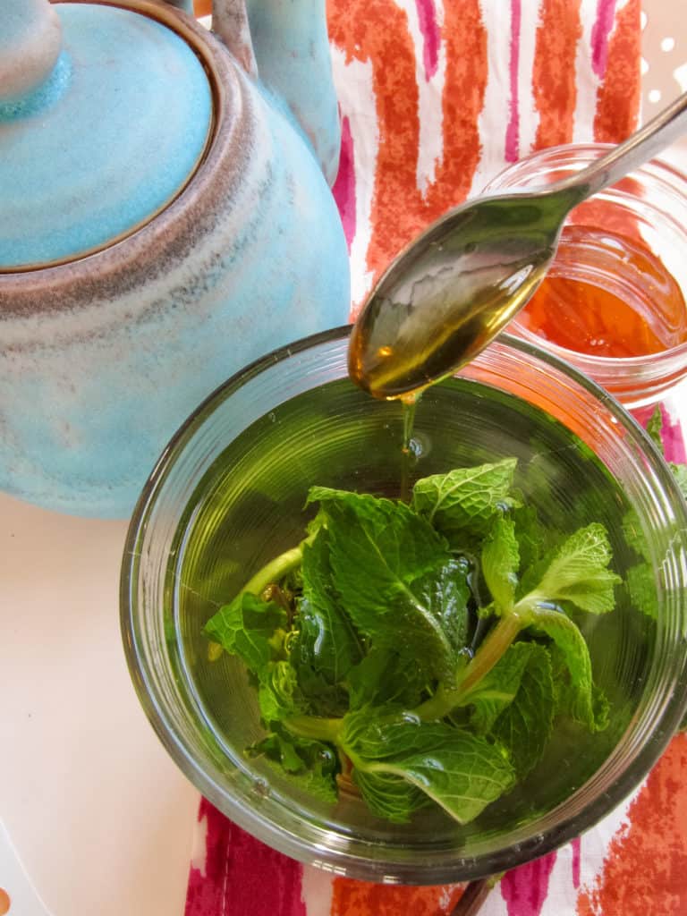 How to Make Dutch Fresh Mint Hot Tea