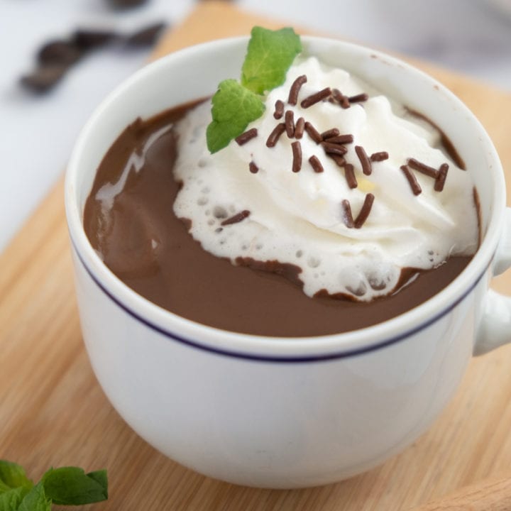 Parisian Hot Chocolate (Le Chocolat Chaud) - The Daring Gourmet