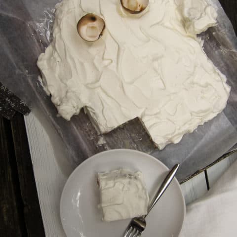 Authentic Tres Leches Cake Recipe (Flaming Eye Ghost Cake)