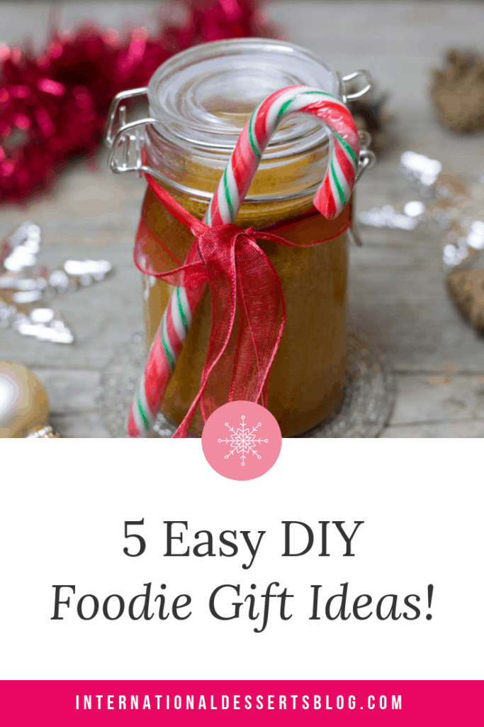 Have fun making these creative DIY Chrismtas gifts for family, coworkers, friends, grandparents, and teachers. These easy holidayfood in a jar gifts are unique and make great party favors or Secret Santa gifts. If you're on a budget, take a look at how to make these delicious food gift recipes.#diygifts #christmasgifts #intldessertsblog