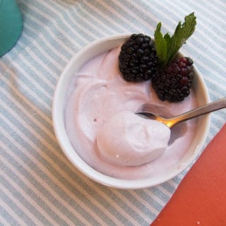 German Quark Recipe & Blackberry Dessert Quark