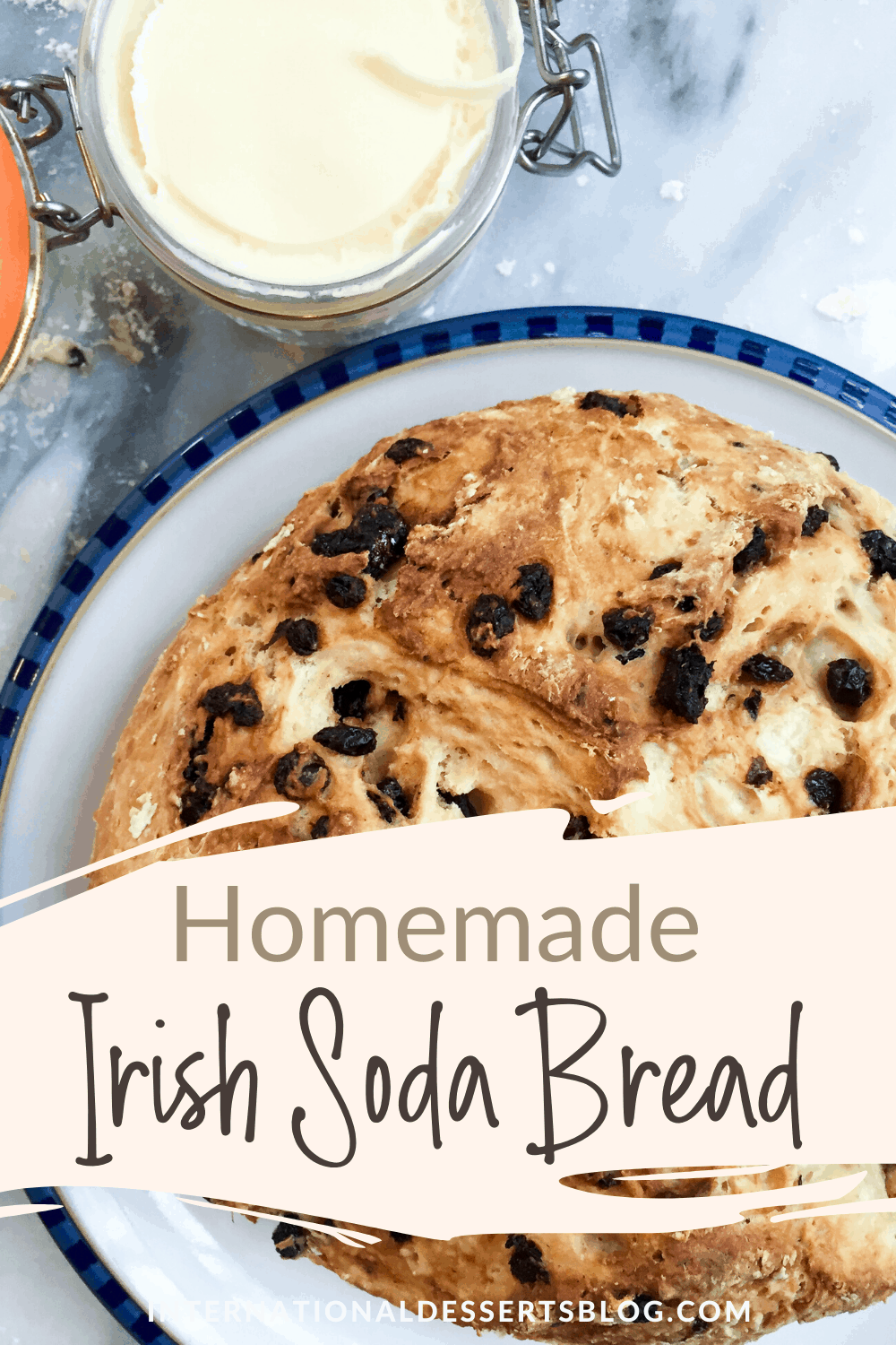 Easy Irish Soda Bread with Currants (or Raisins)