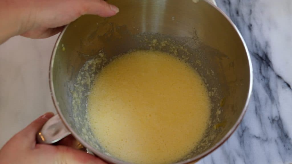 pour into saucepan