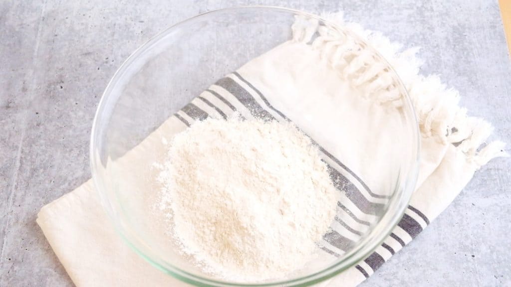 flour in bowl