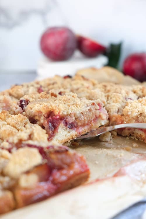 Easy German Plum Cake With No Yeast (aka Zwetschgenkuchen or ...