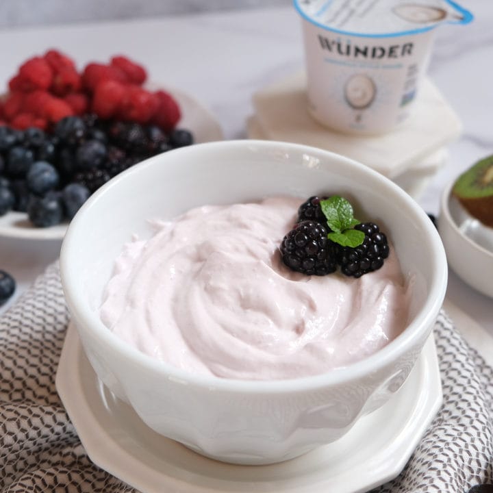 Blackberry Dessert Quark