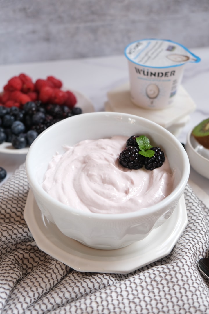 Blackberry Dessert Quark