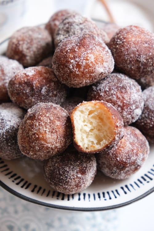 Quarkbällchen (German Quark Balls with Cinnamon &amp; Sugar ...