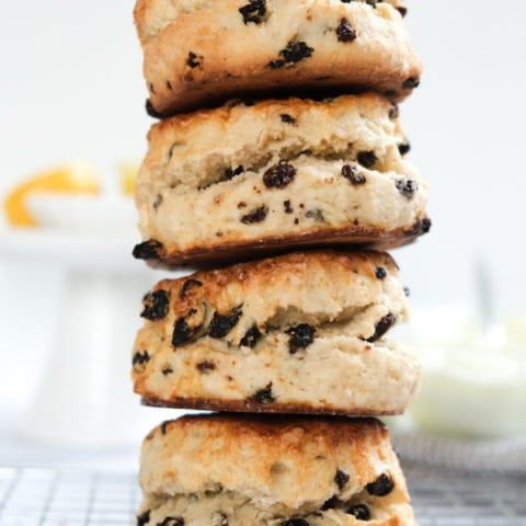 Best British Scones with Currents