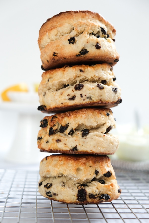 stacked scones