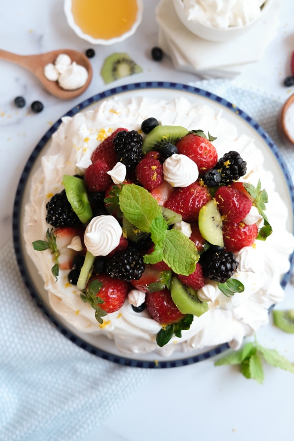 Fruit Pavlova