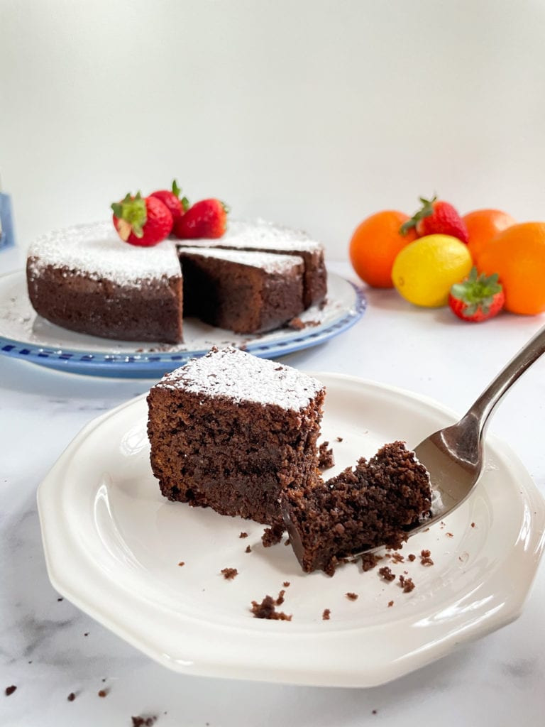 Chicca’s Easy Italian Almond Chocolate Cake