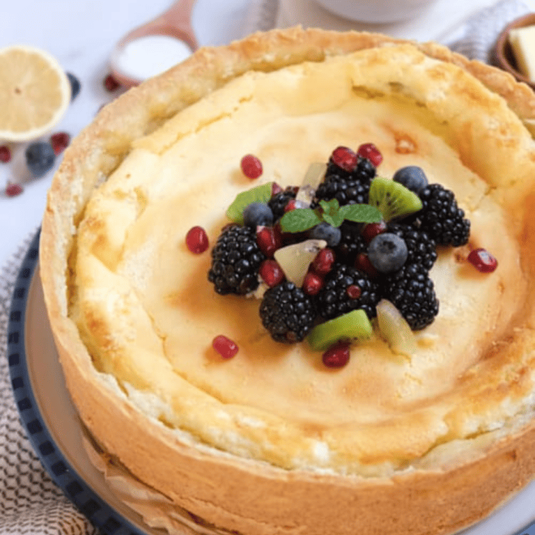 Best Authentic German Cheesecake (Käsekuchen)