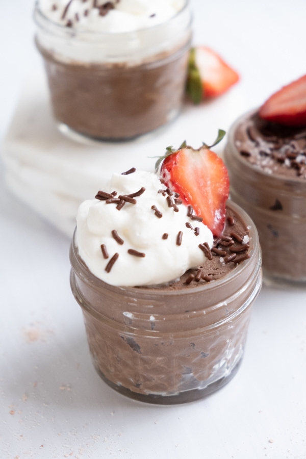 salted chocolate mousse 