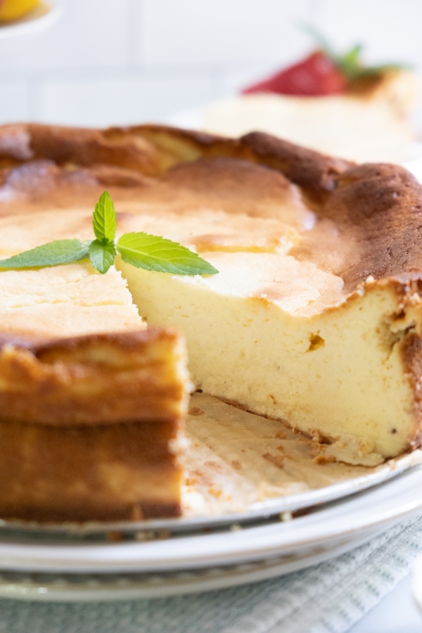 Classic German Cheesecake with Quark