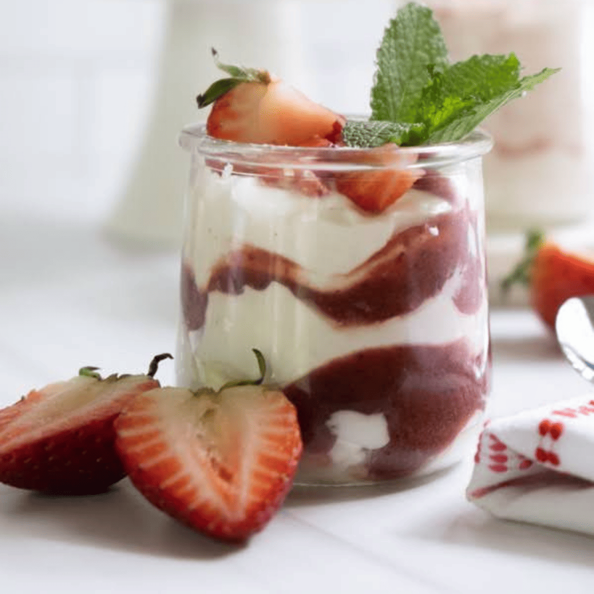Strawberry Fool with Balsamic Roasted Strawberries - International ...