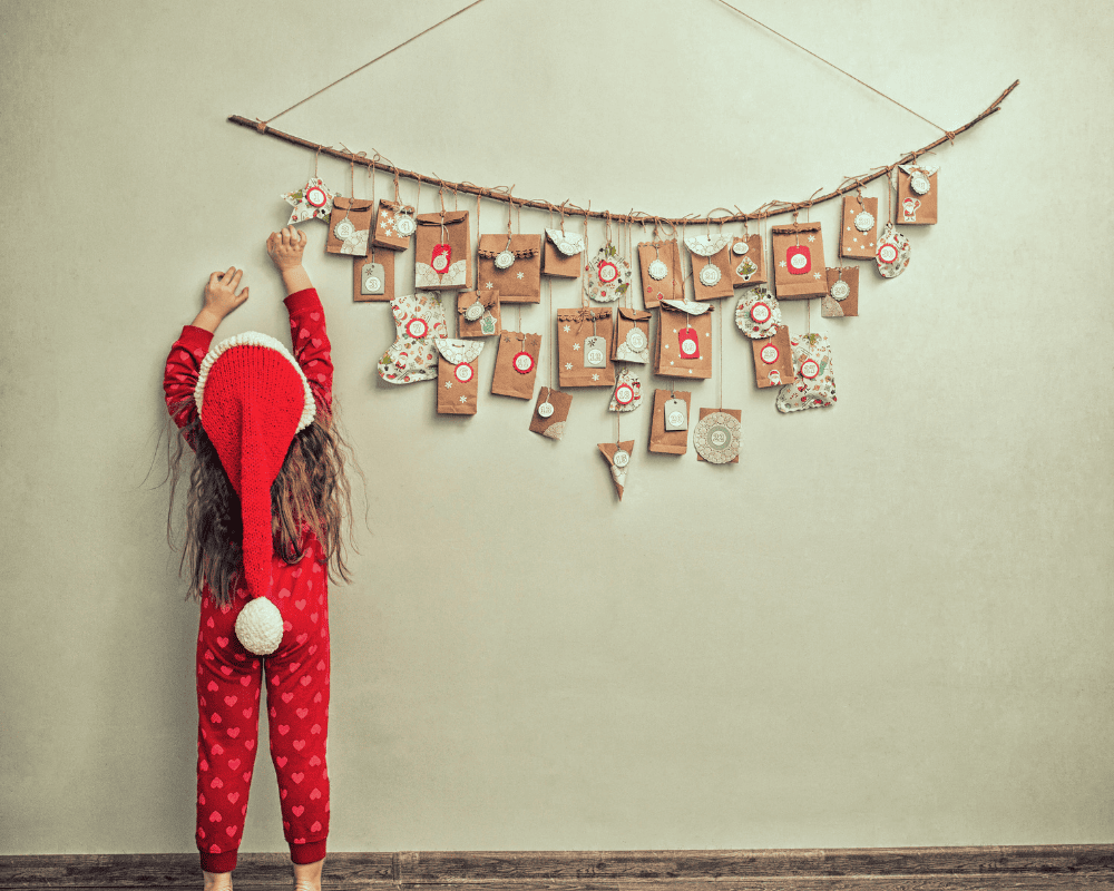 paper bag Advent calendar 