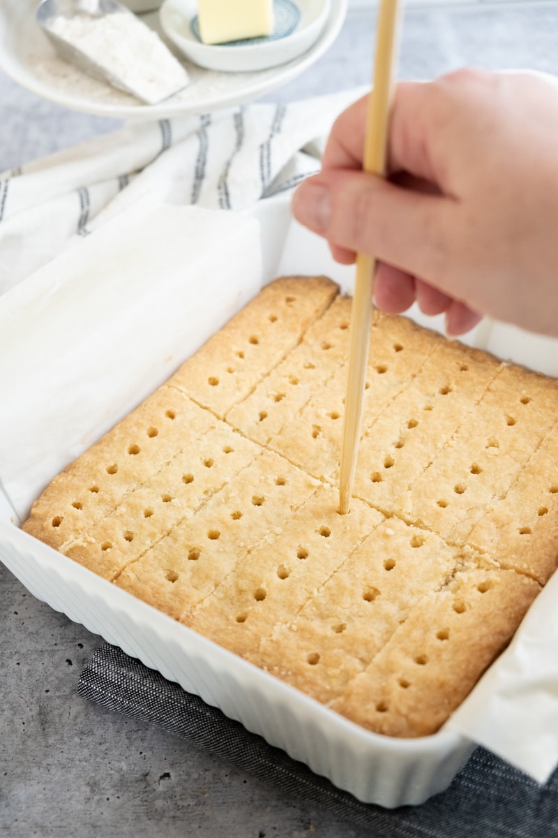 redefining the holes with a chopstick