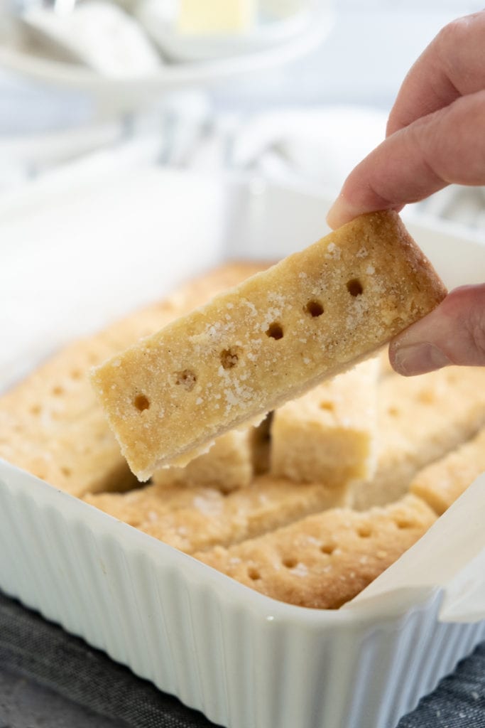 Scottish Shortbread (1-2-3 Shortbread) on