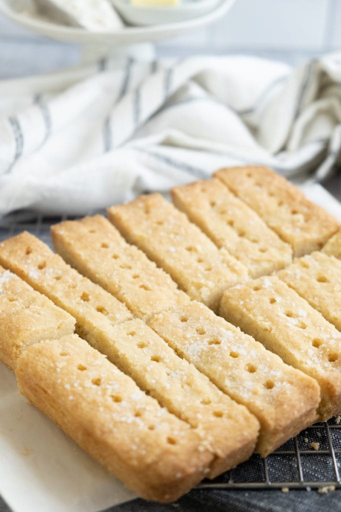 Scottish shortbread cookies