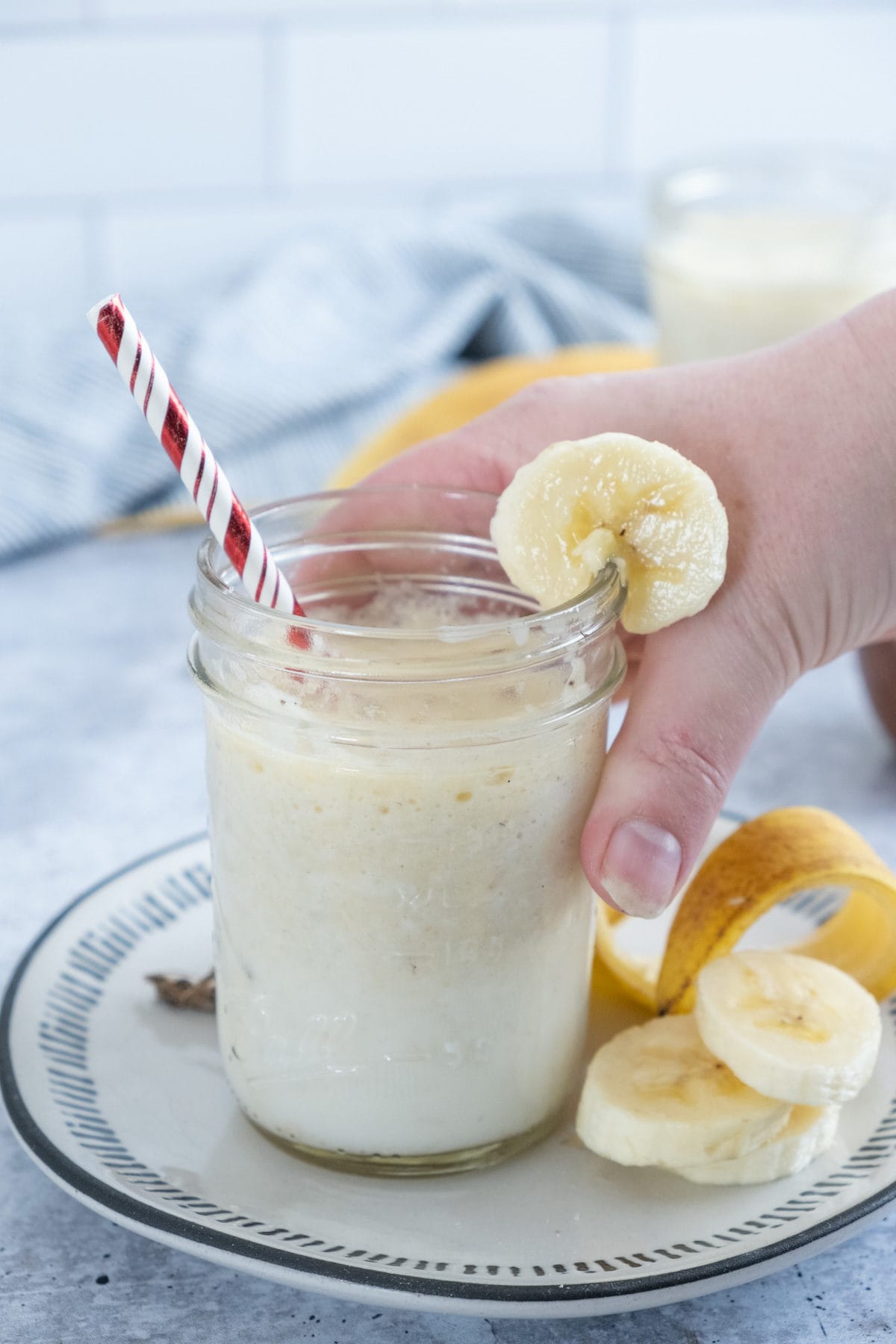 easy Korean banana milk