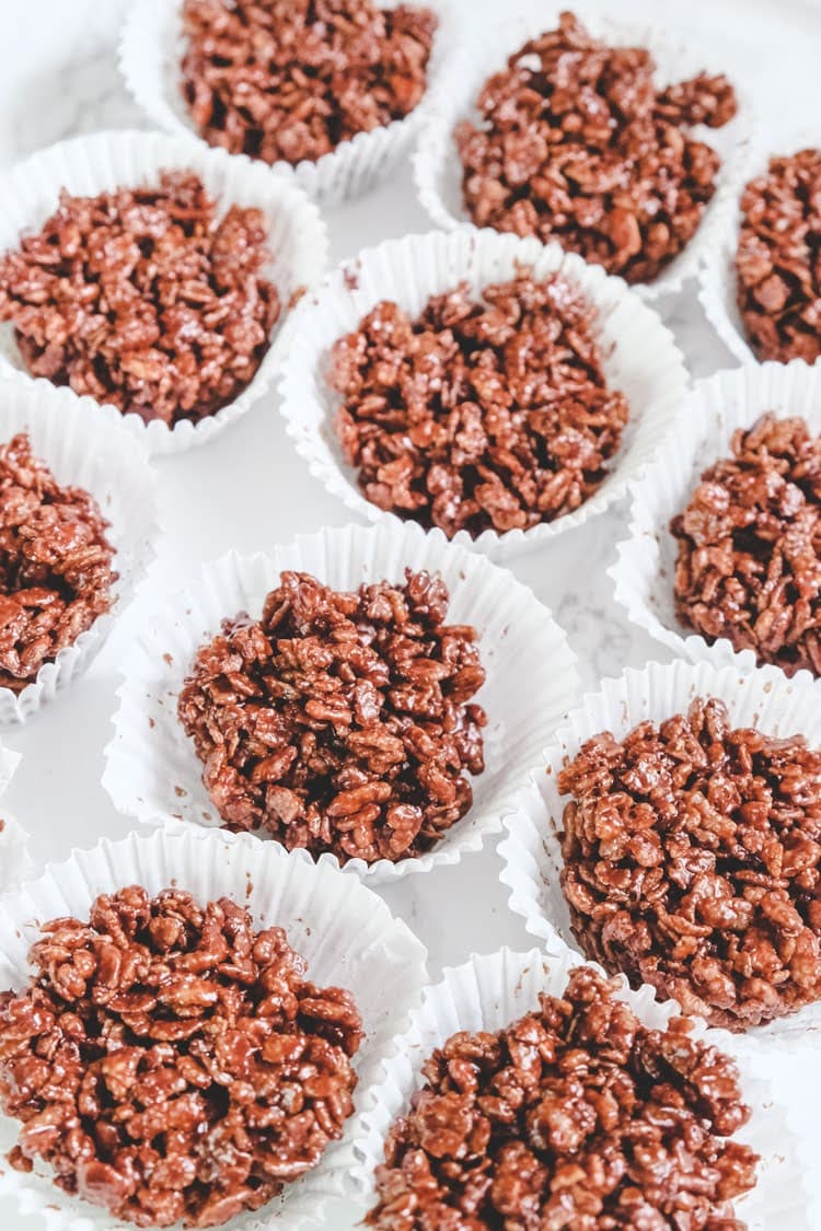 Chocolate rice Krispie treats