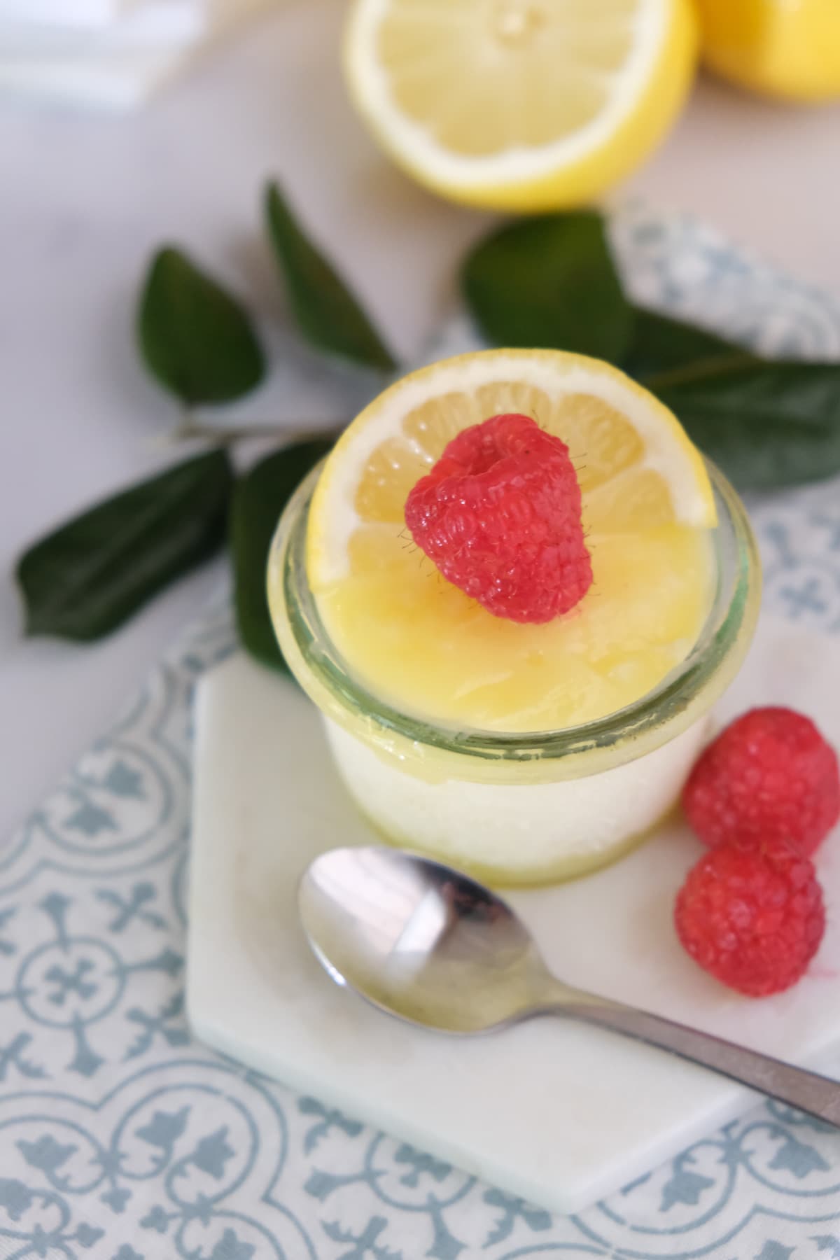 lemon curd frozen dessert