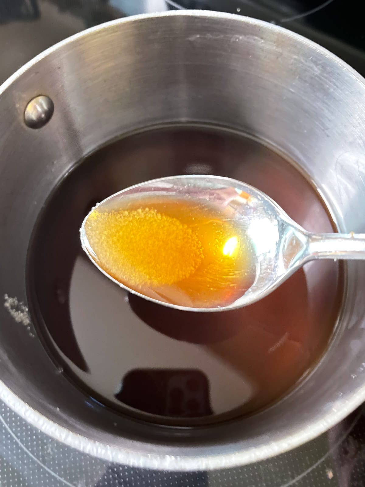 simple syrup sugar not dissolved 