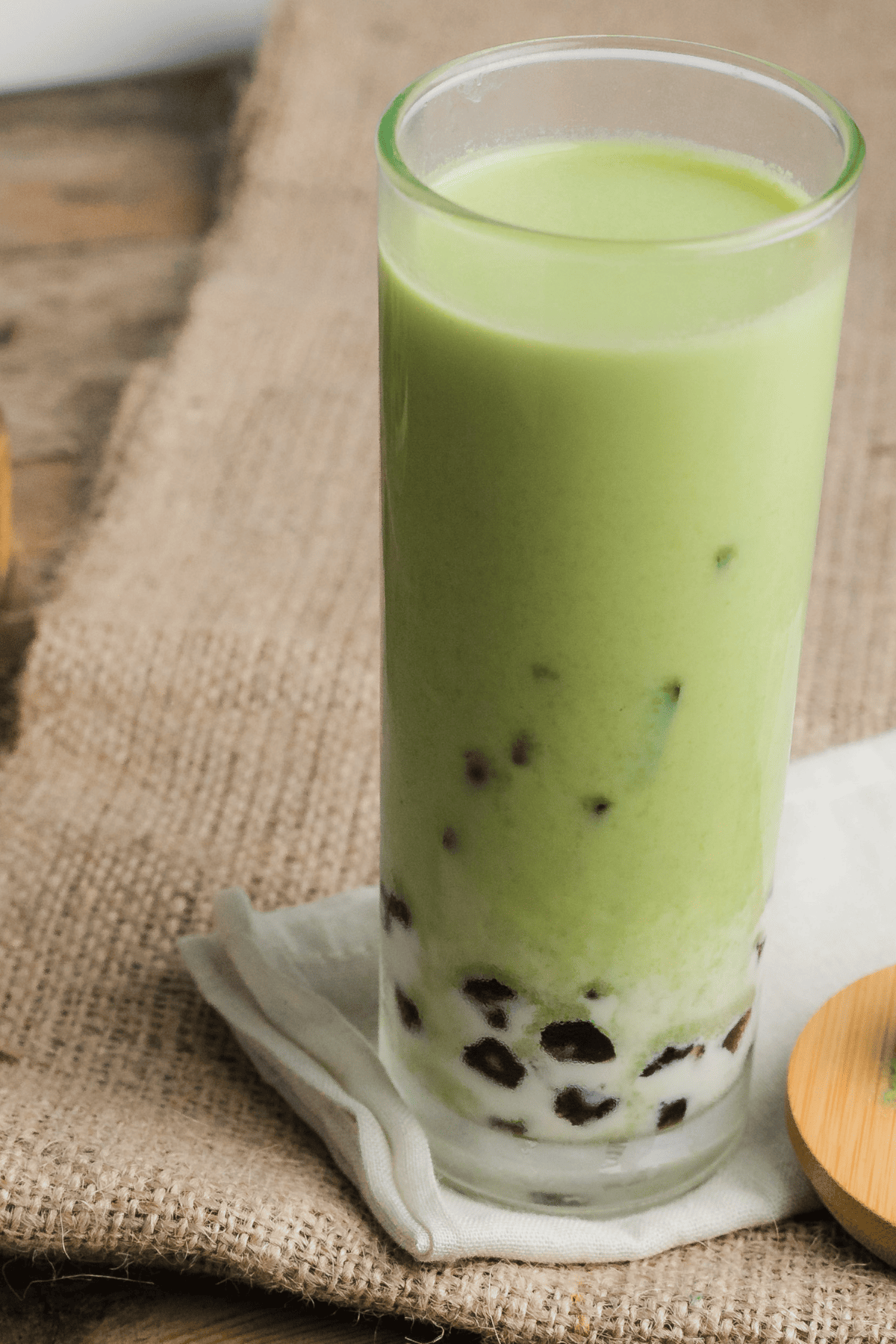 matcha milk tea 