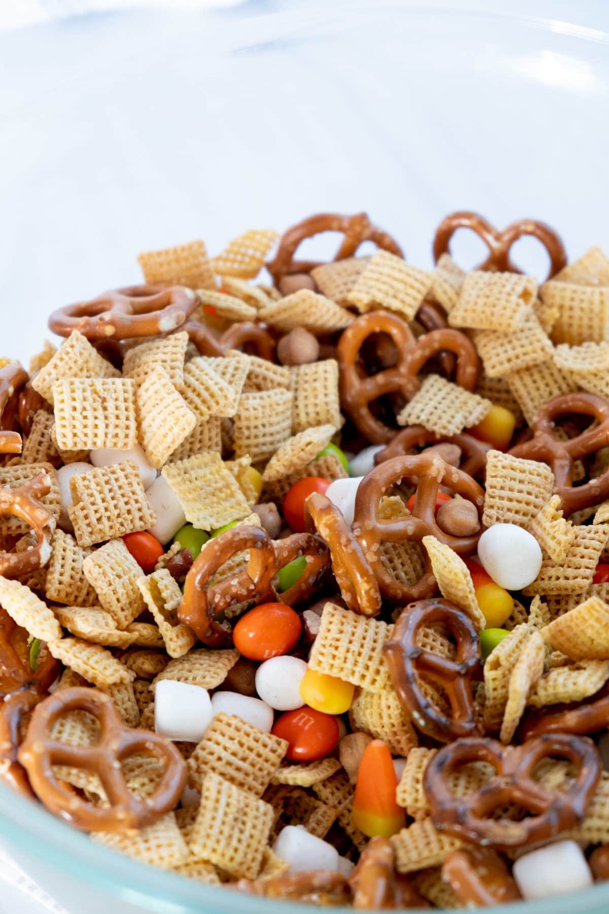 Halloween chex mix 