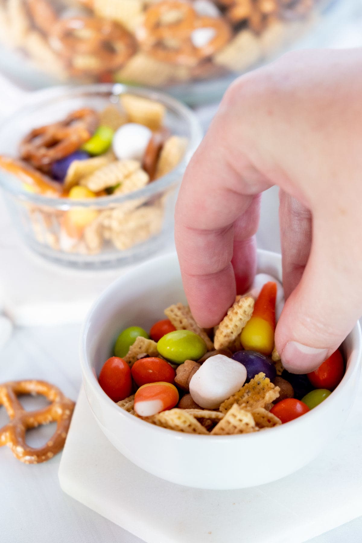 Halloween snack mix 