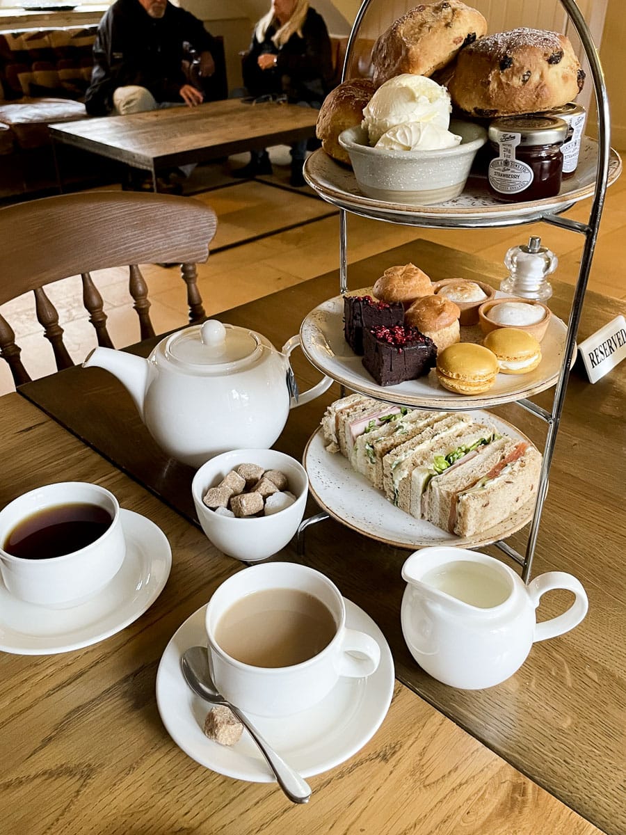 afternoon tea spread